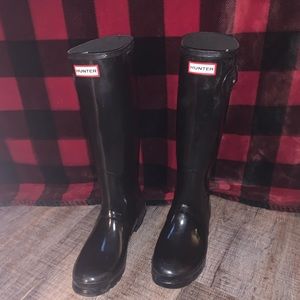 Black Hunter Boots